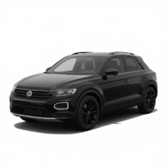 Volkswagen T-Roc Black car rental Morocco Prof-Car